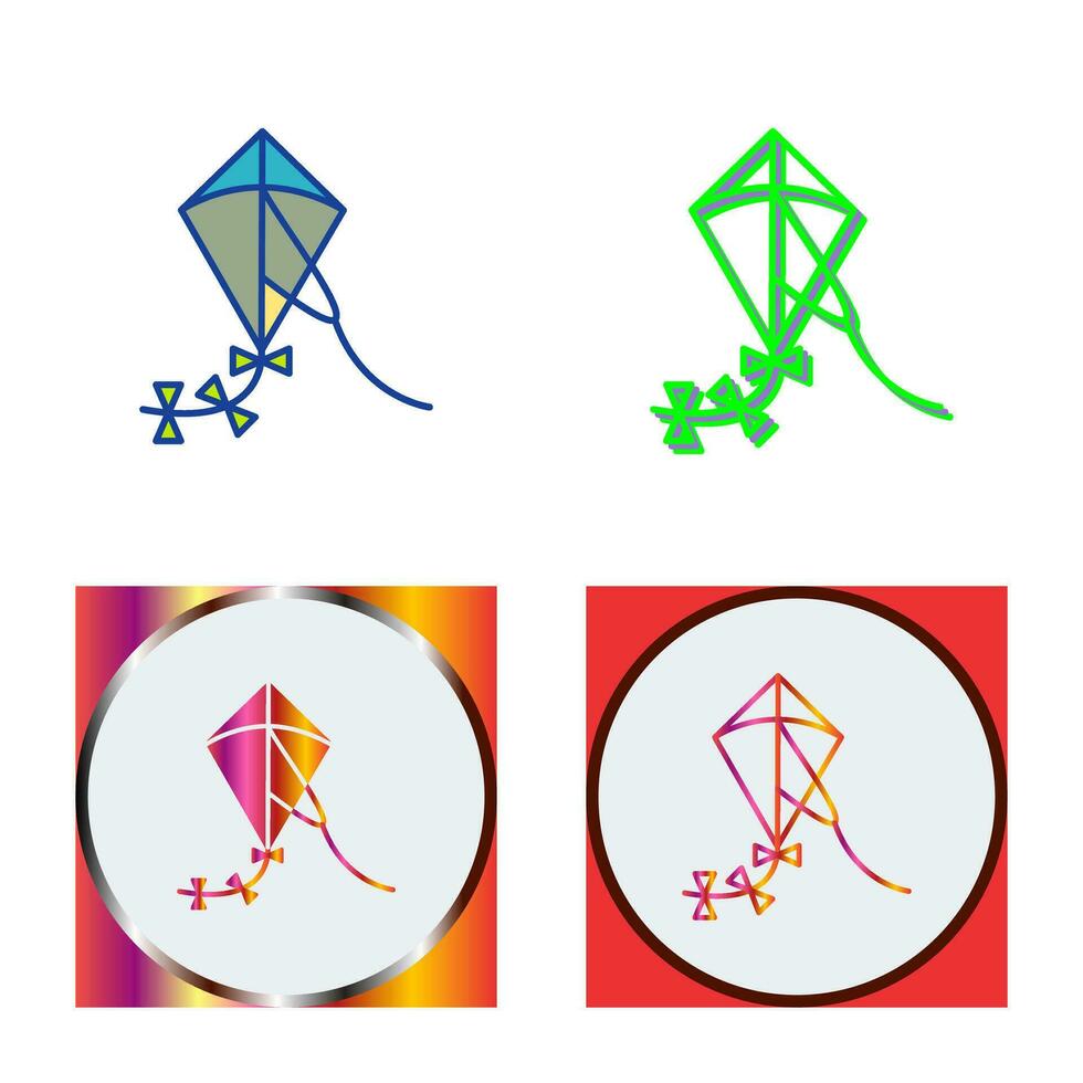 icône de vecteur de cerf-volant
