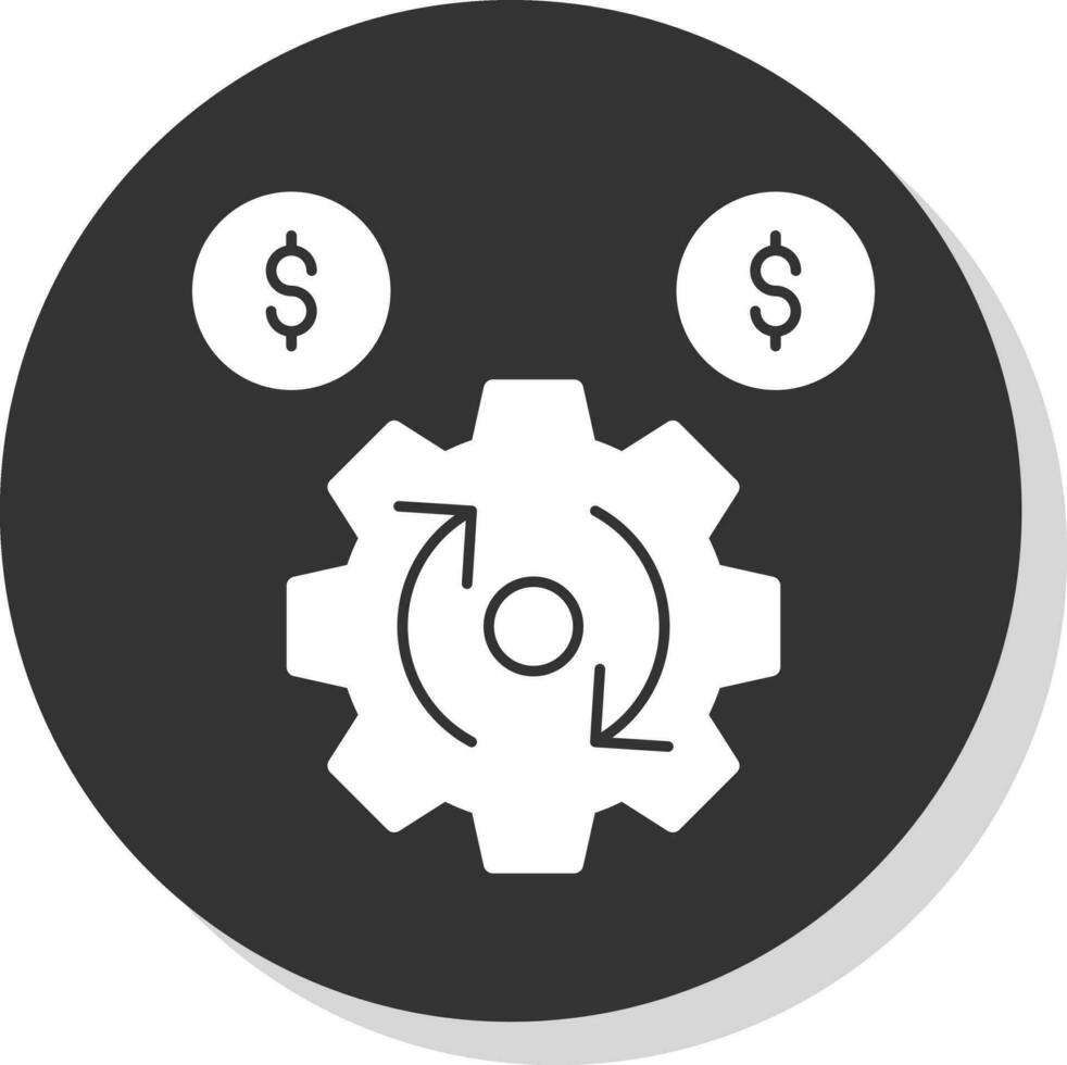 processus optimisation vecteur icône conception