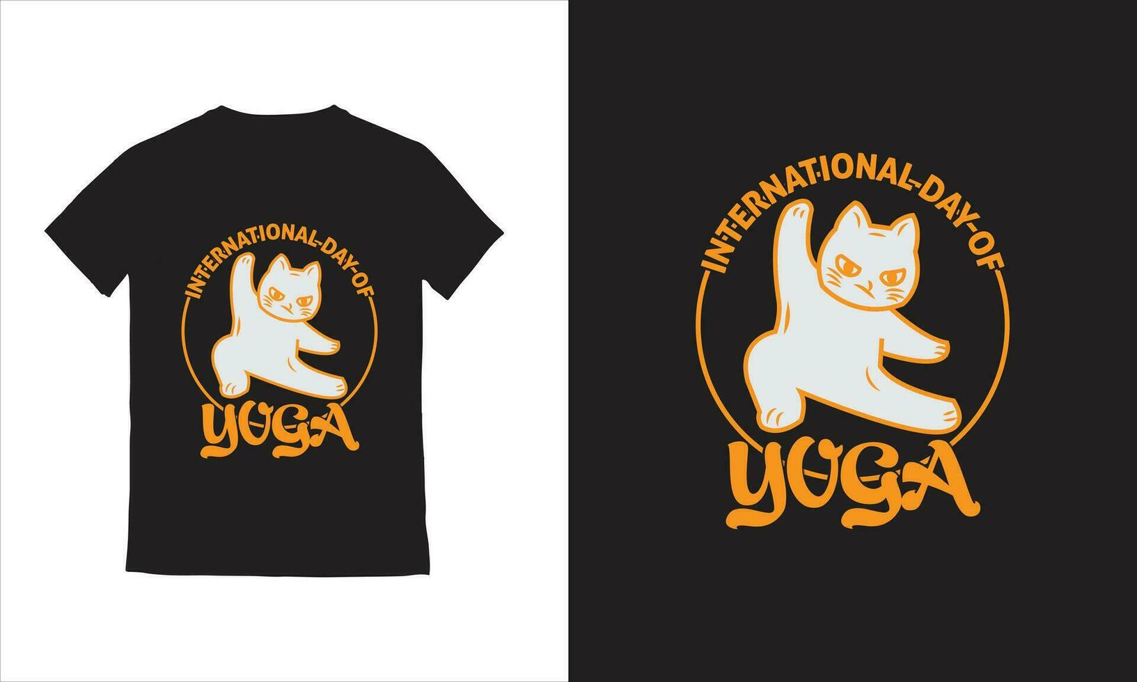 vecteur yoga les filles vecteur yoga T-shirt conception.