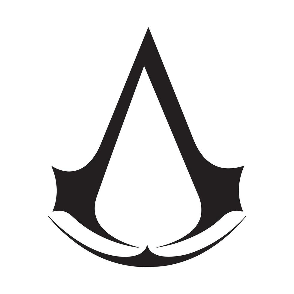 assassin credo symbole, logo vecteur