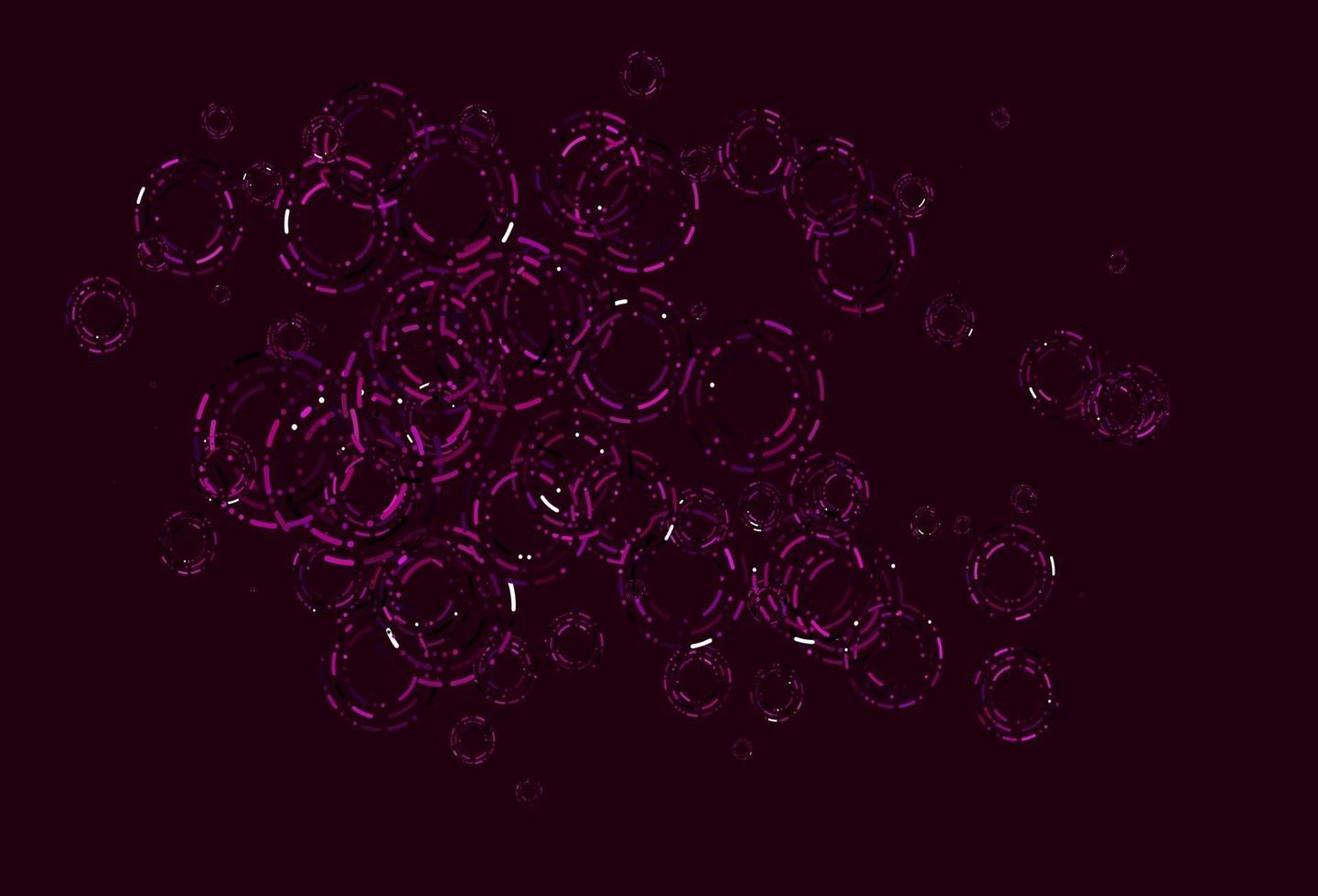 texture vecteur violet clair avec des disques.