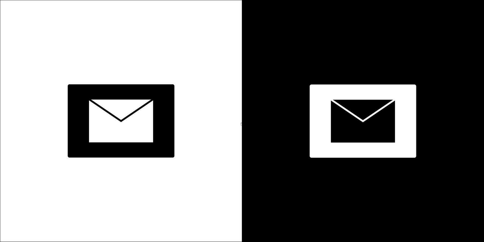 enveloppe carré icône conception vecteur