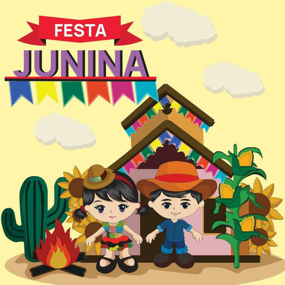 festa Junina vecteur illustration