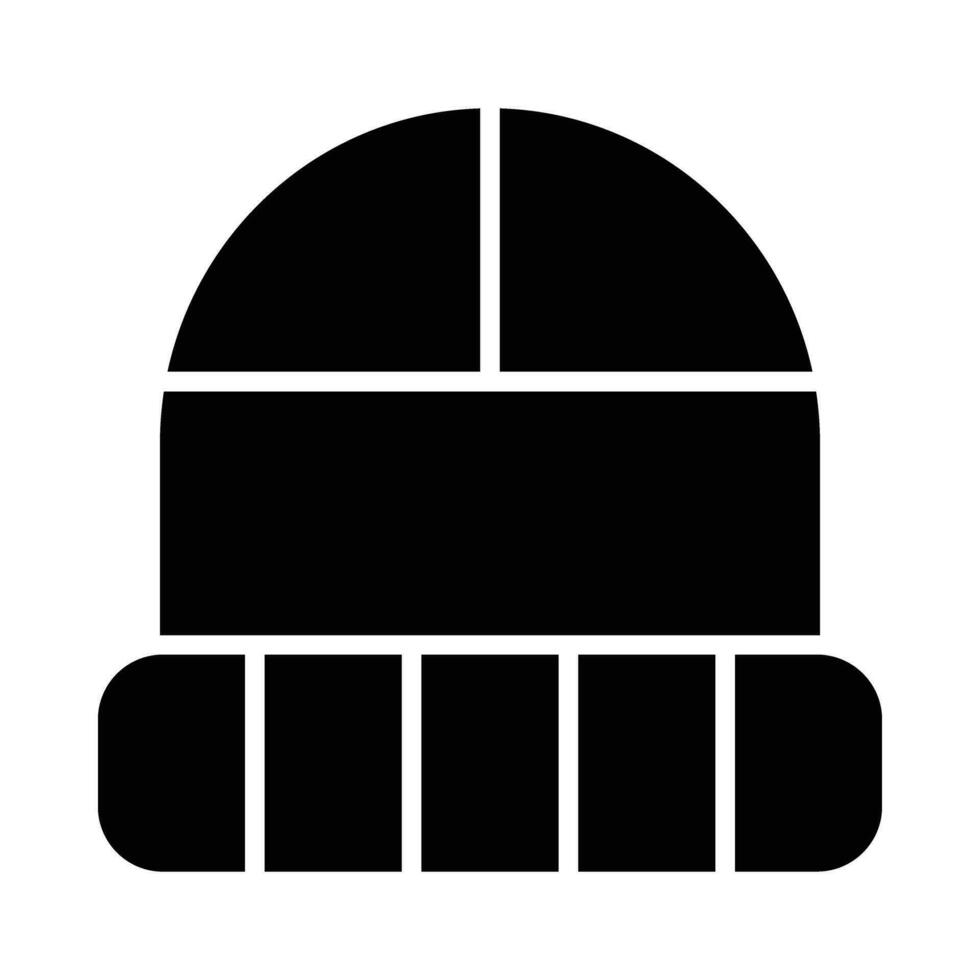 toque chapeau vecteur glyphe icône pour personnel et commercial utiliser.