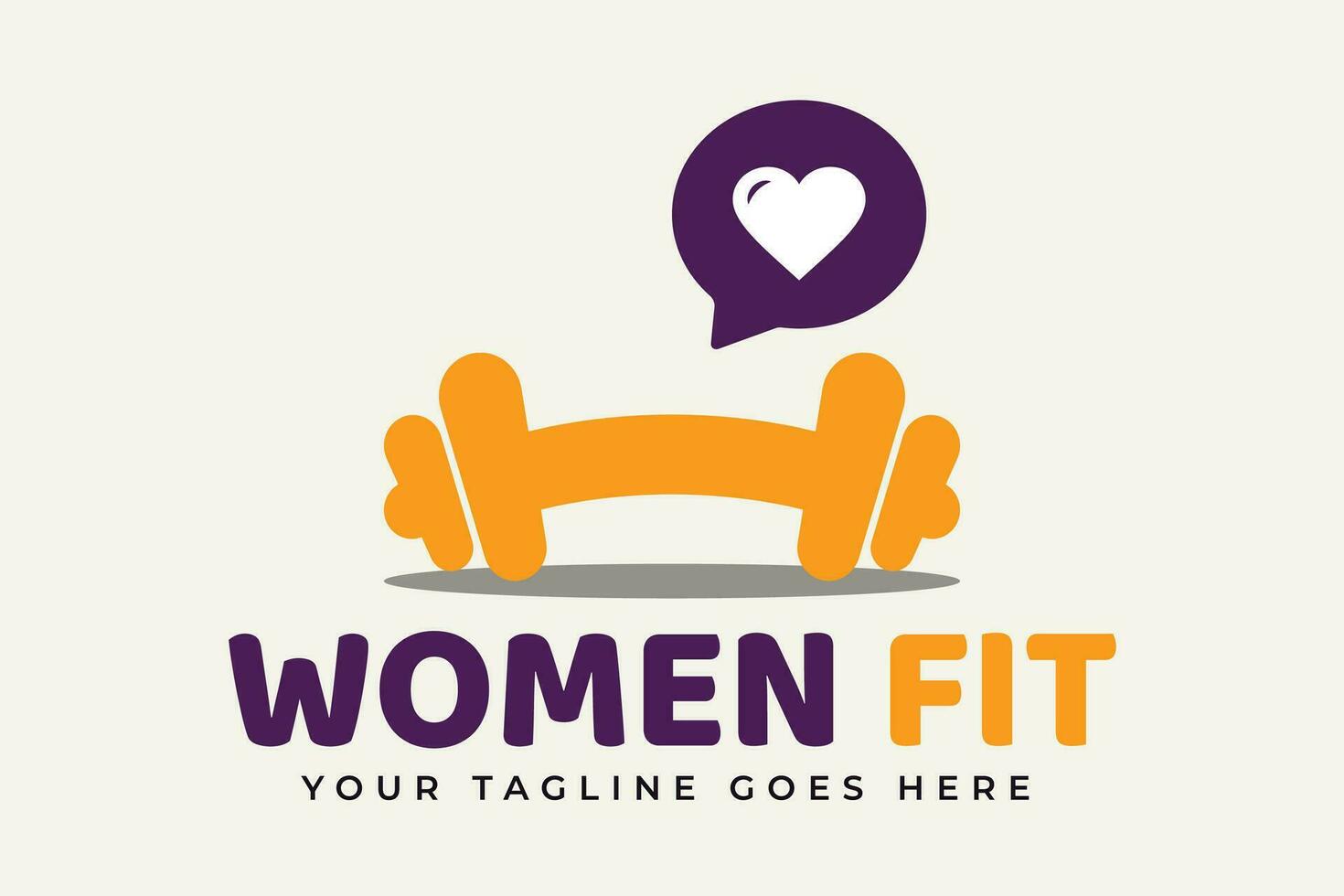 femmes aptitude et faire des exercices consultant vecteur logo conception