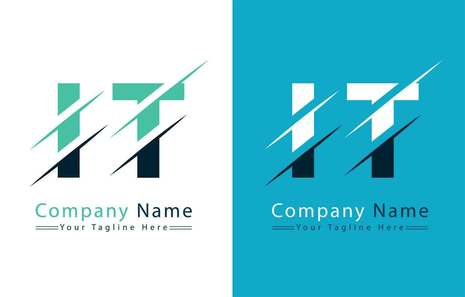 il lettre logo conception concept. vecteur logo illustration