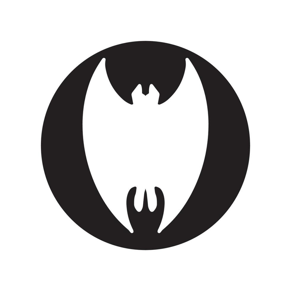 chauve souris aile logo vecteur élément