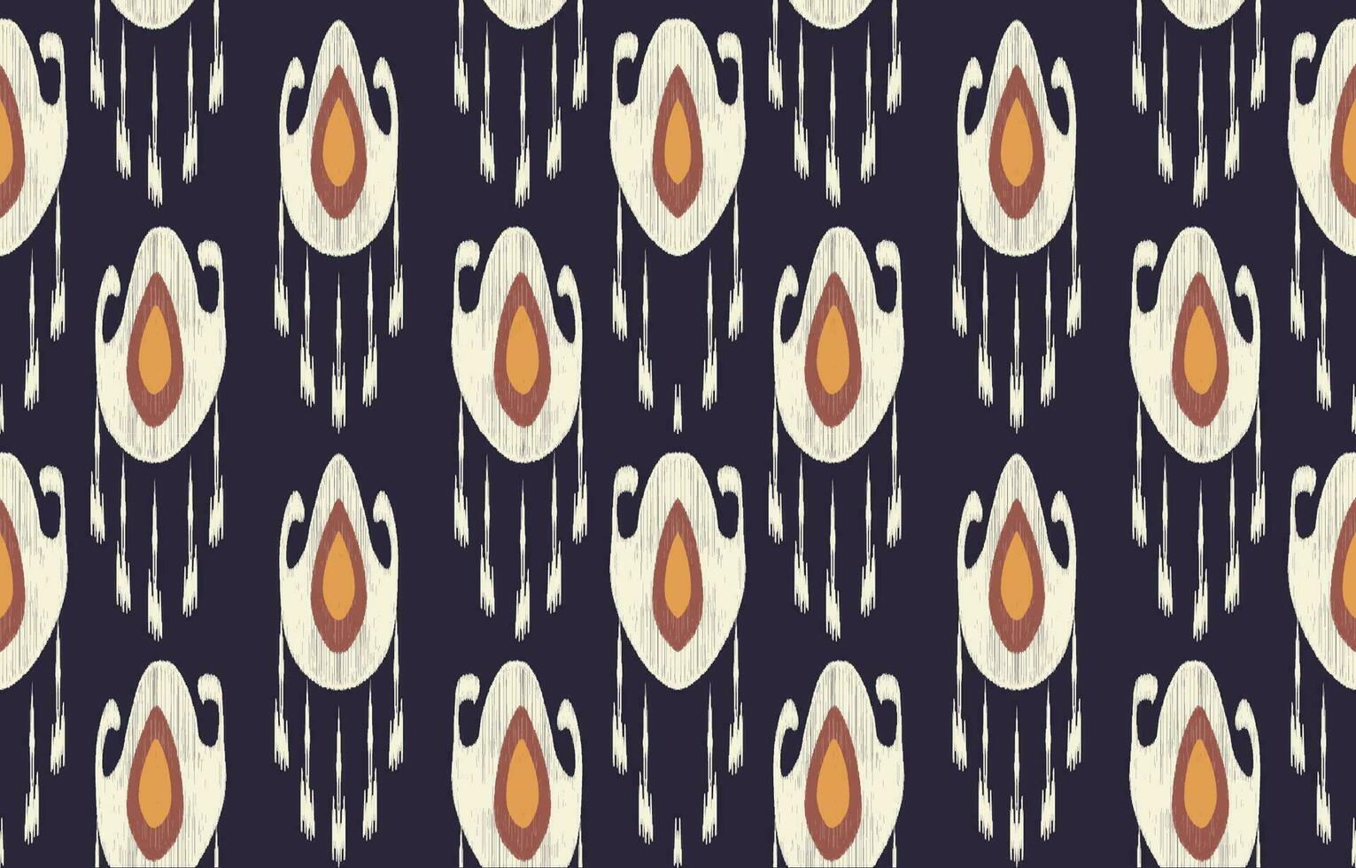 ethnique abstrait ikat art. aztèque ornement imprimer. géométrique ethnique modèle sans couture Couleur Oriental. conception pour Contexte ,rideau, tapis, fond d'écran, vêtements, emballage, batique, vecteur illustration.