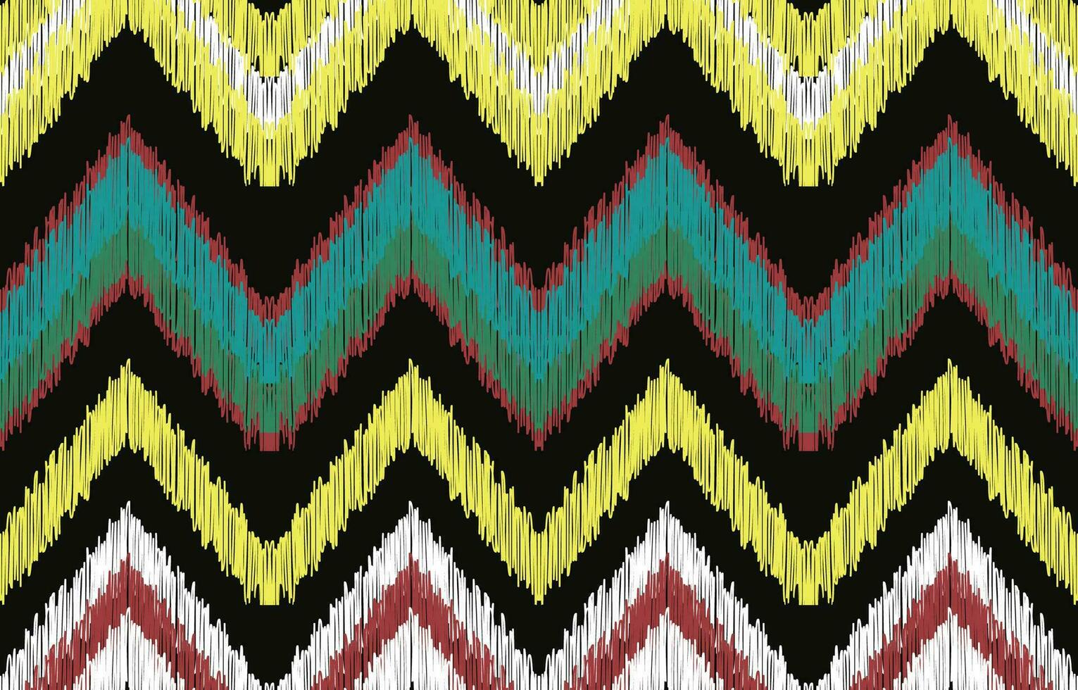 ethnique abstrait ikat art. aztèque ornement imprimer. géométrique ethnique modèle sans couture Couleur Oriental. conception pour Contexte ,rideau, tapis, fond d'écran, vêtements, emballage, batique, vecteur illustration.