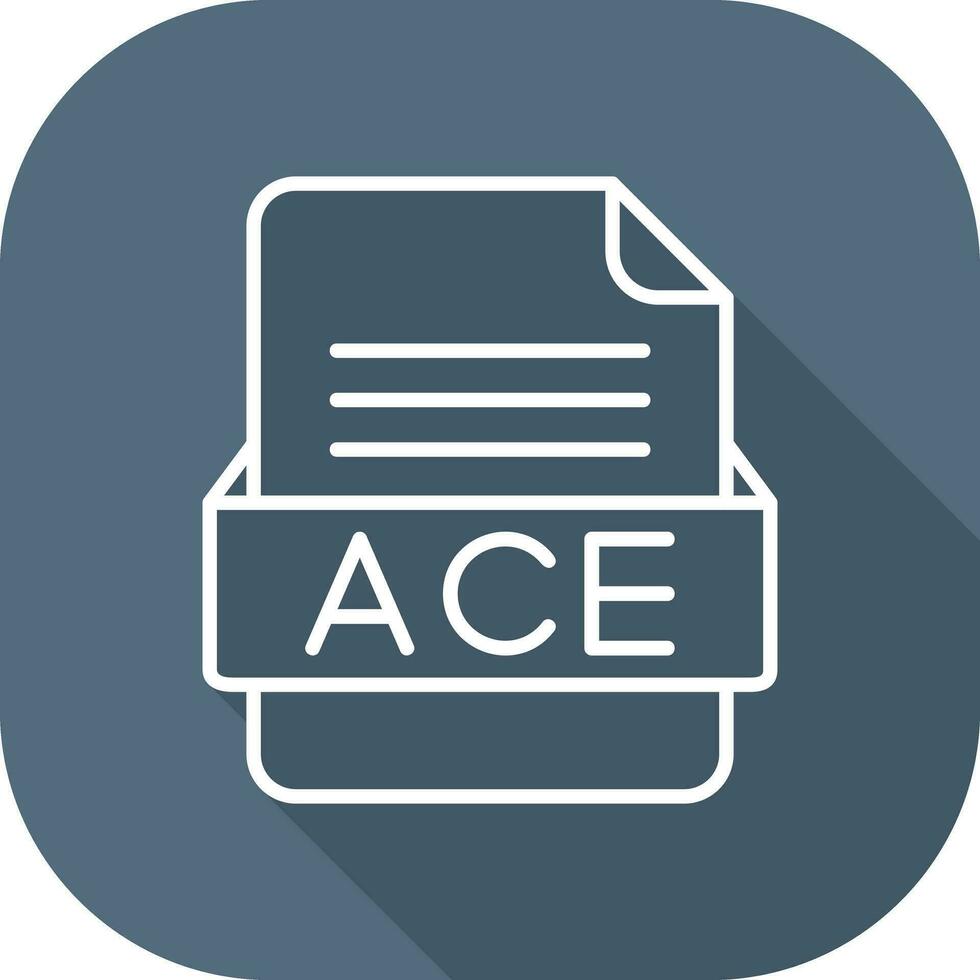 ace fichier format vecteur icône