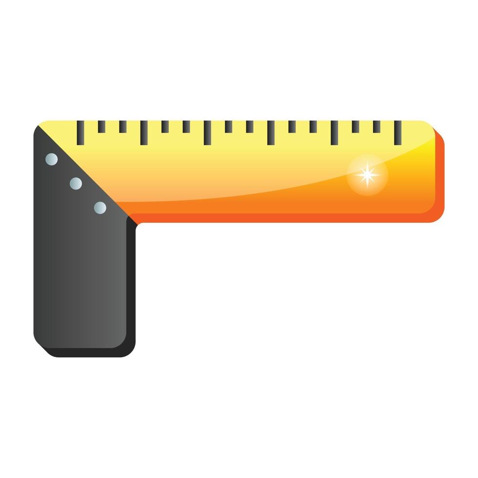 échelle de construction et de mesure vecteur