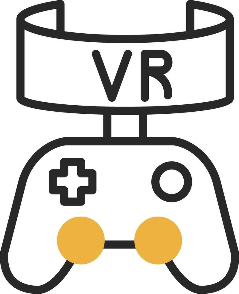 vr Jeu vecteur icône conception