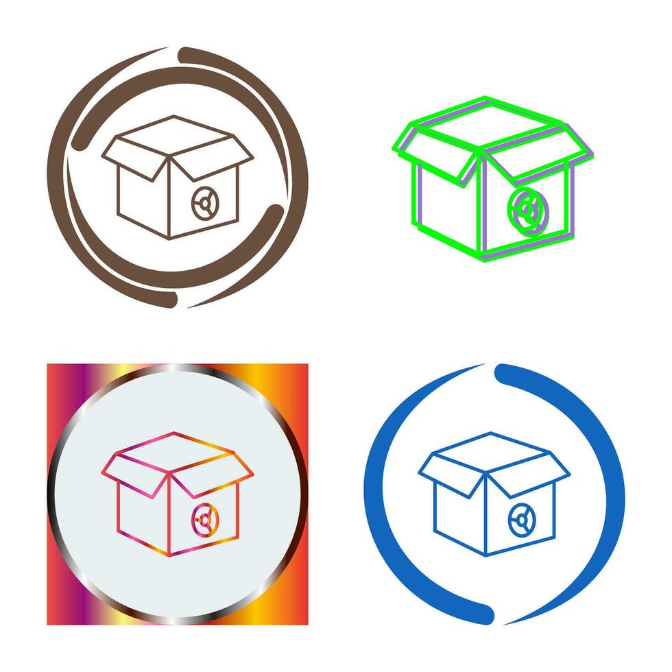 icône de vecteur de packages seo uniques