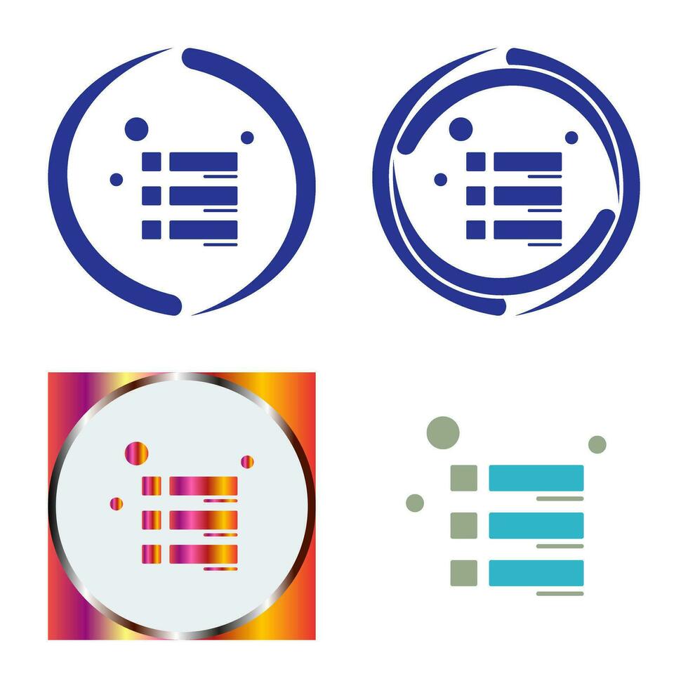 icône de vecteur de menu