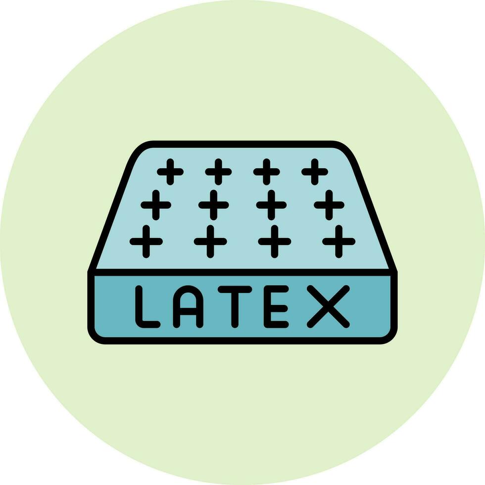 latex vecteur icône