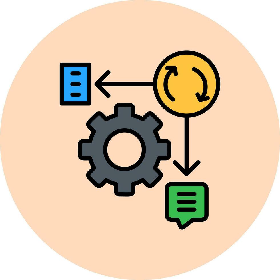 icône de vecteur agile