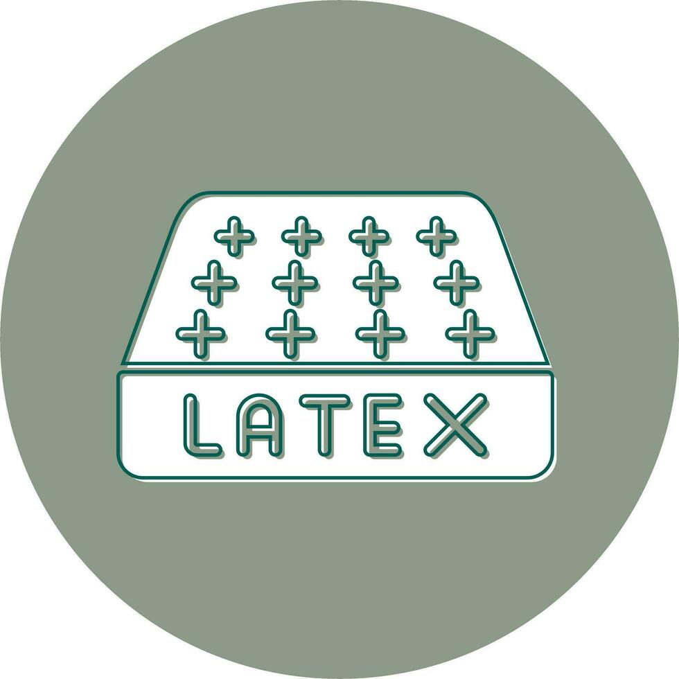 latex vecteur icône