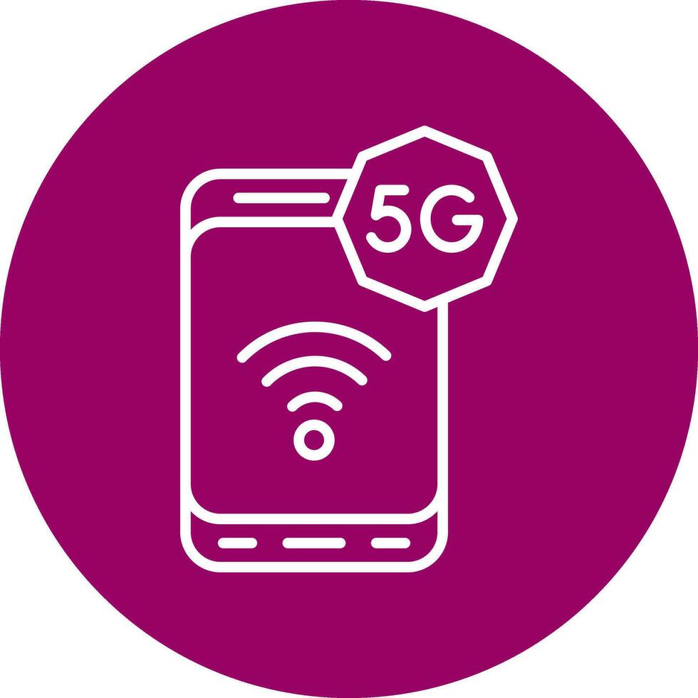 icône de vecteur 5g