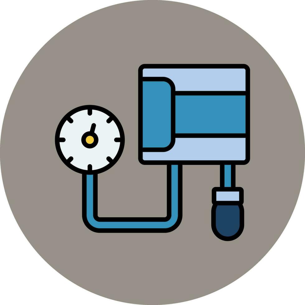 icône de vecteur de sphygmomanomètre