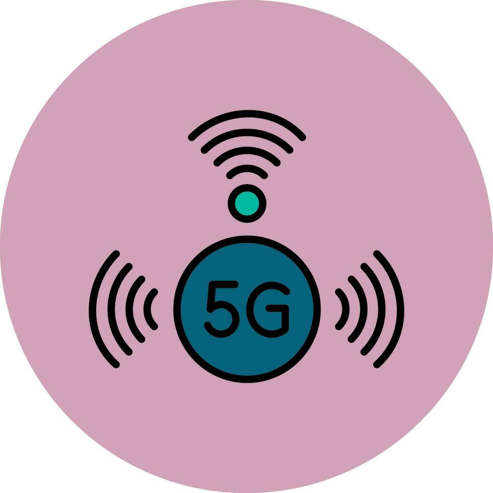 icône de vecteur 5g