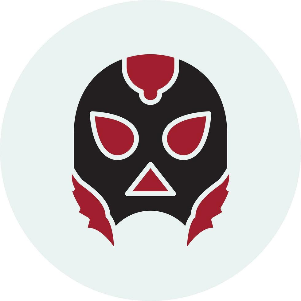 lutte masques vecteur icône