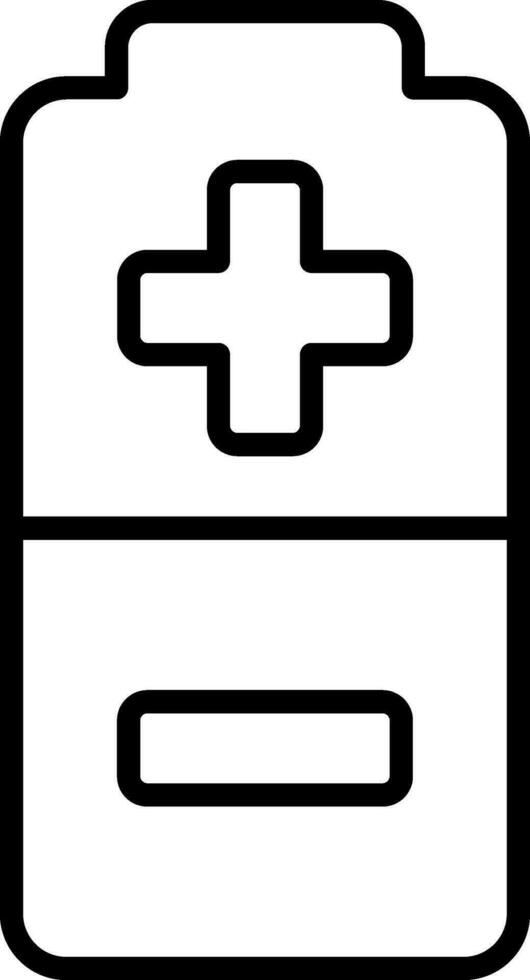 icône de vecteur de batterie