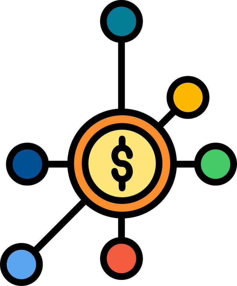 icône de vecteur de diversification