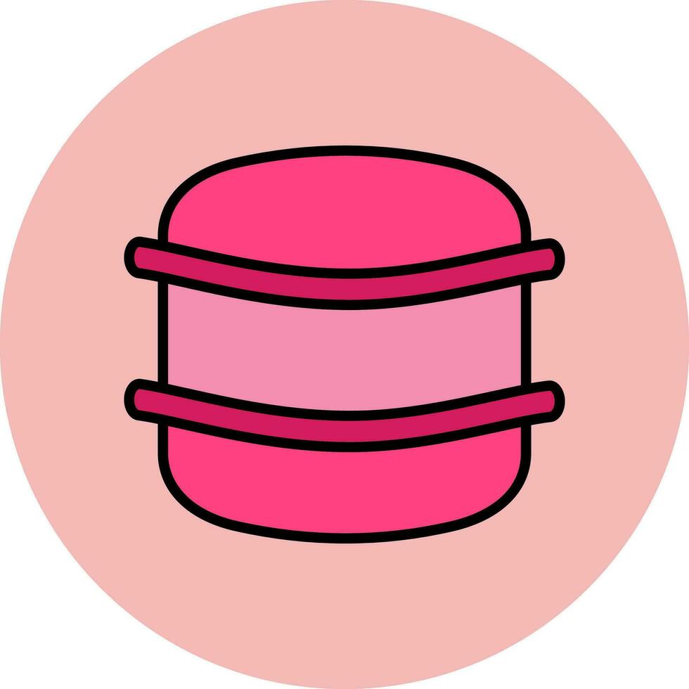 icône de vecteur de macaron