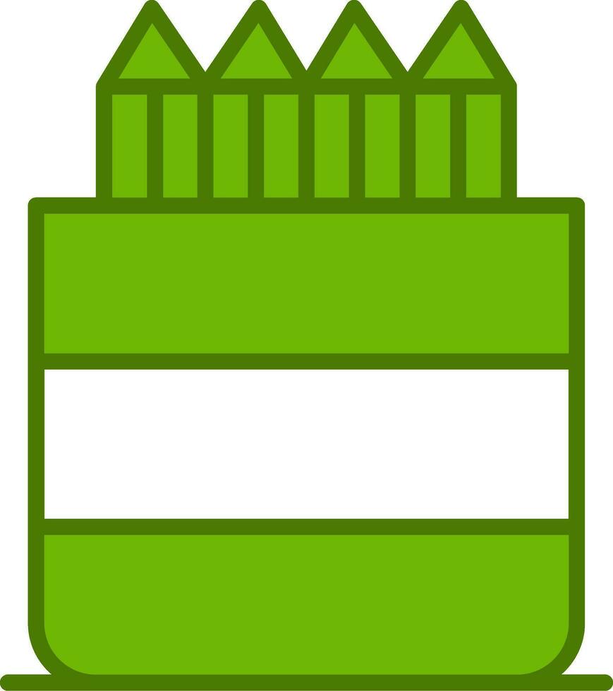 icône de vecteur de porte-crayon