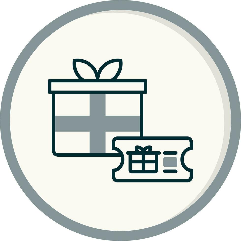 icône de vecteur de cadeau