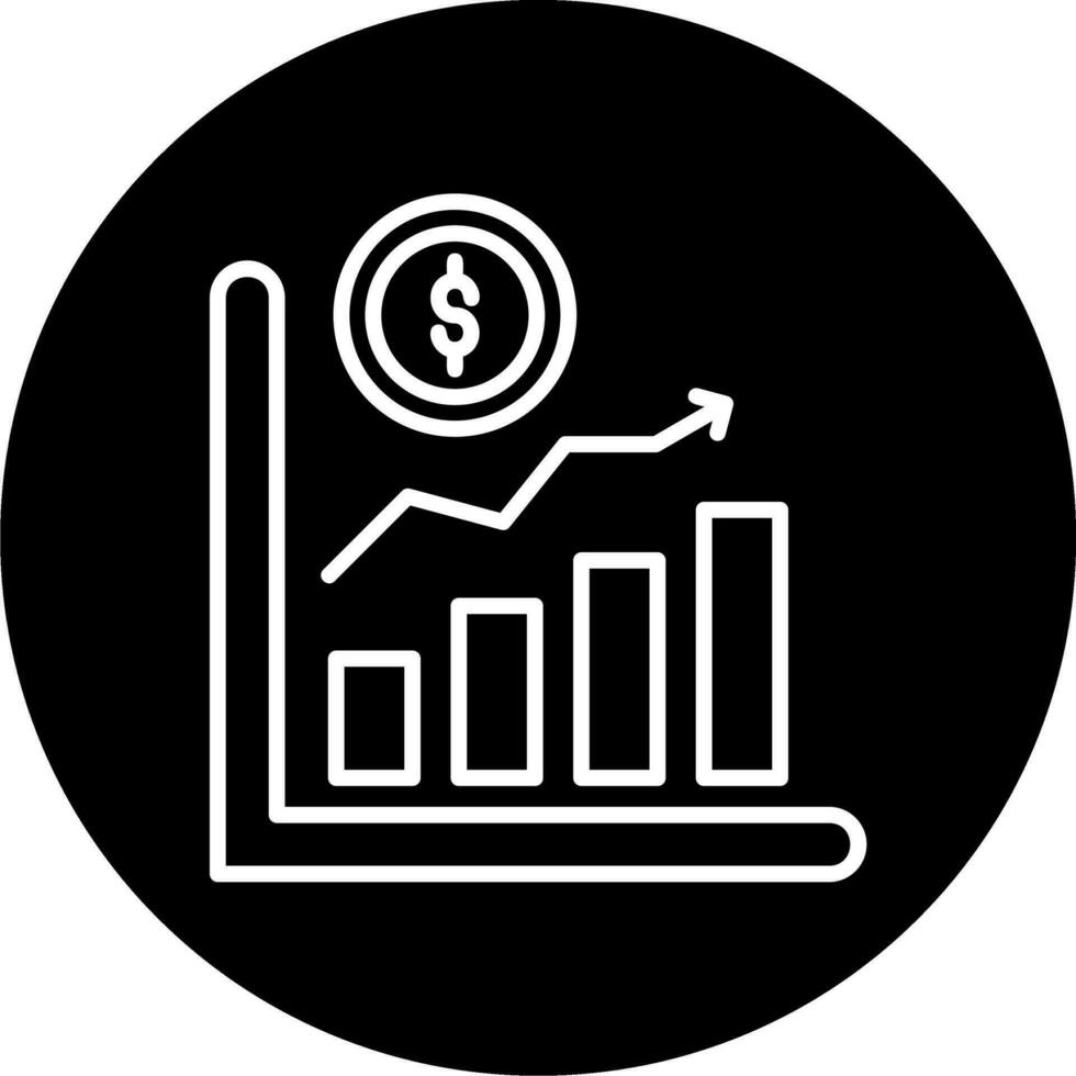 icône de vecteur de croissance