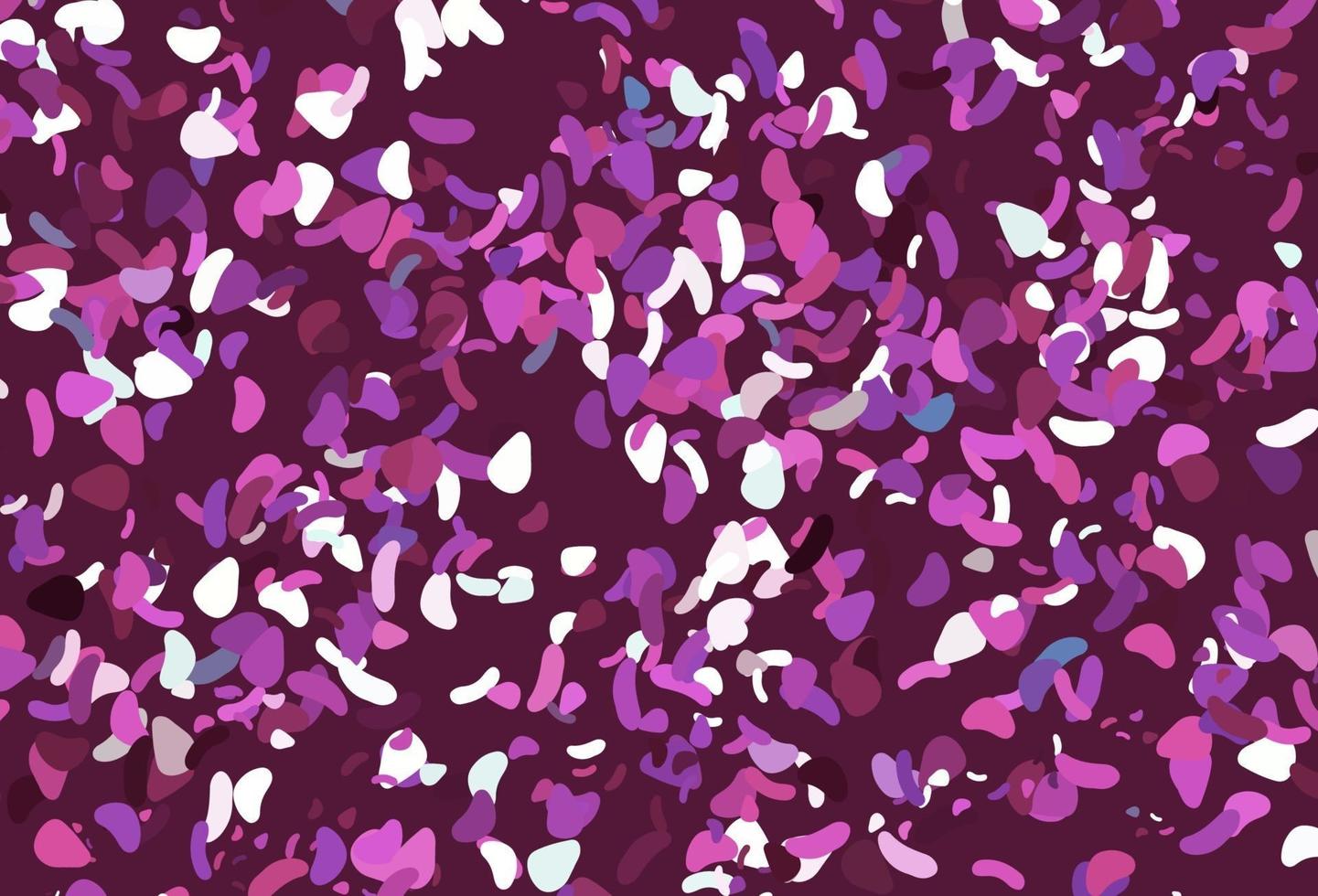 motif vectoriel rose clair avec des formes chaotiques.