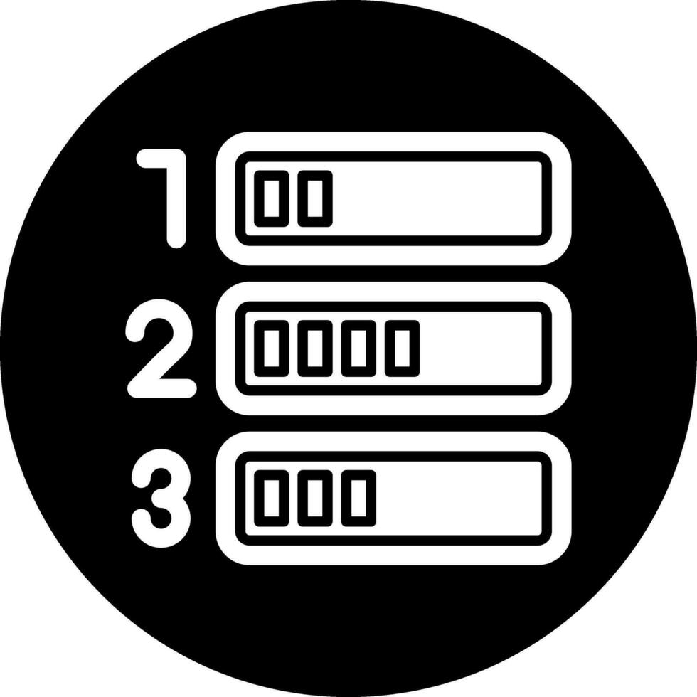 icône de vecteur de progression