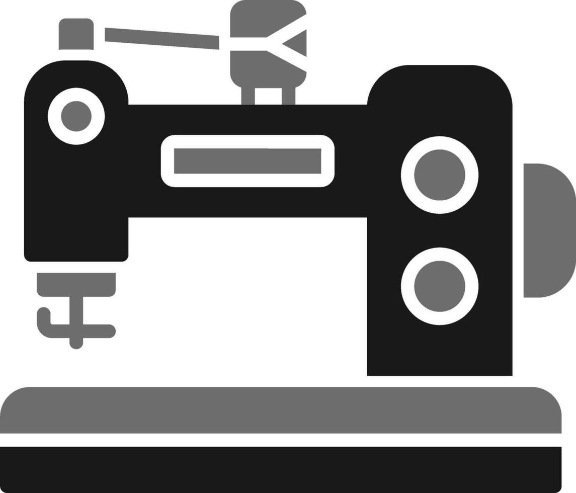 icône de vecteur de machine à coudre