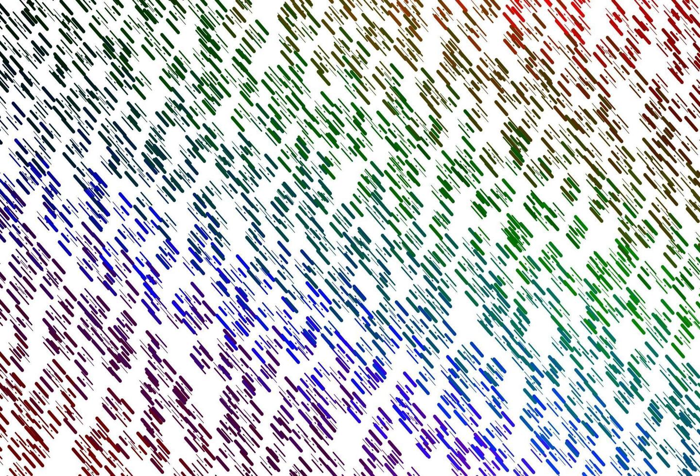 léger multicolore, motif vectoriel arc-en-ciel avec des lignes étroites.