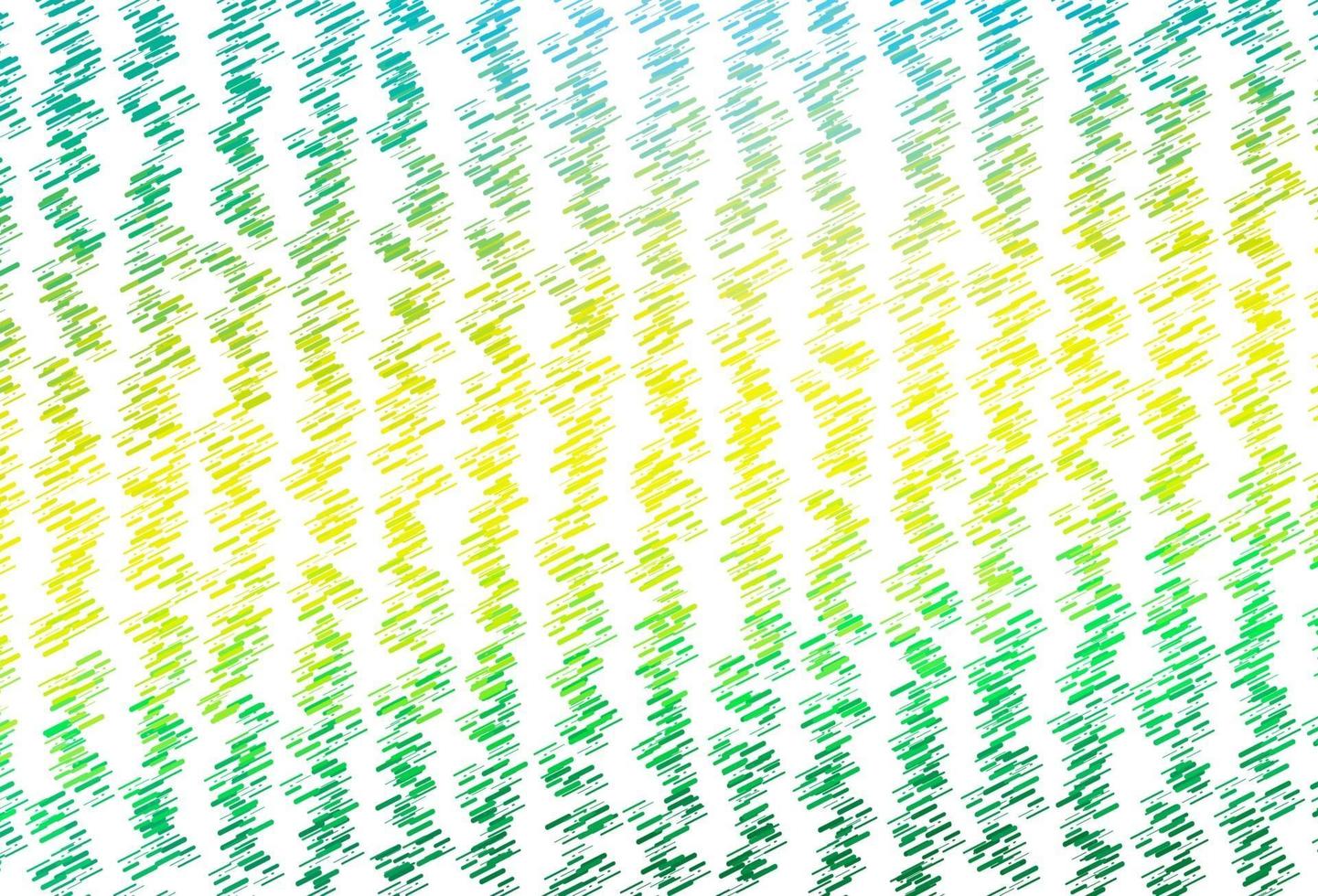 disposition vectorielle vert clair et jaune avec des lignes plates. vecteur