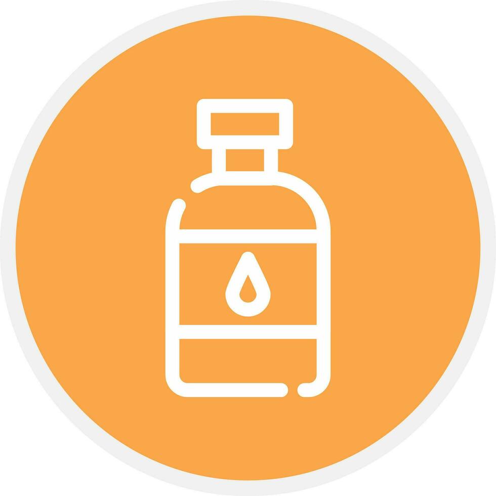 conception d'icône créative bouteille d'eau vecteur