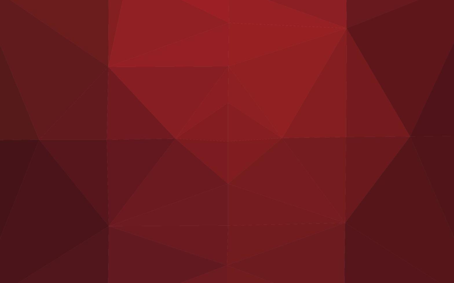 mise en page low poly vecteur rouge clair.