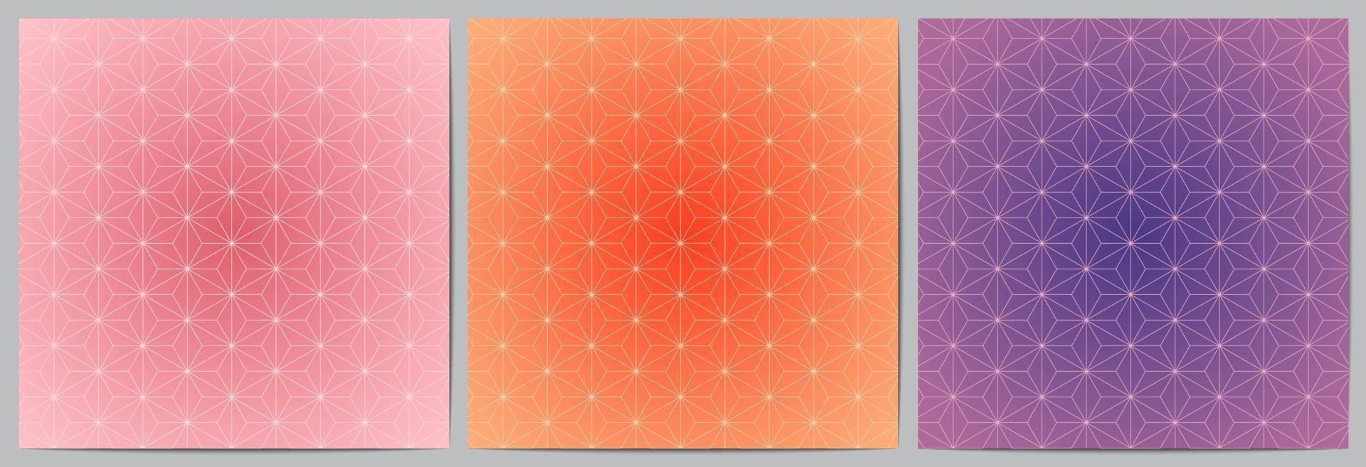 motif géométrique abstrait avec forme de triangles vecteur