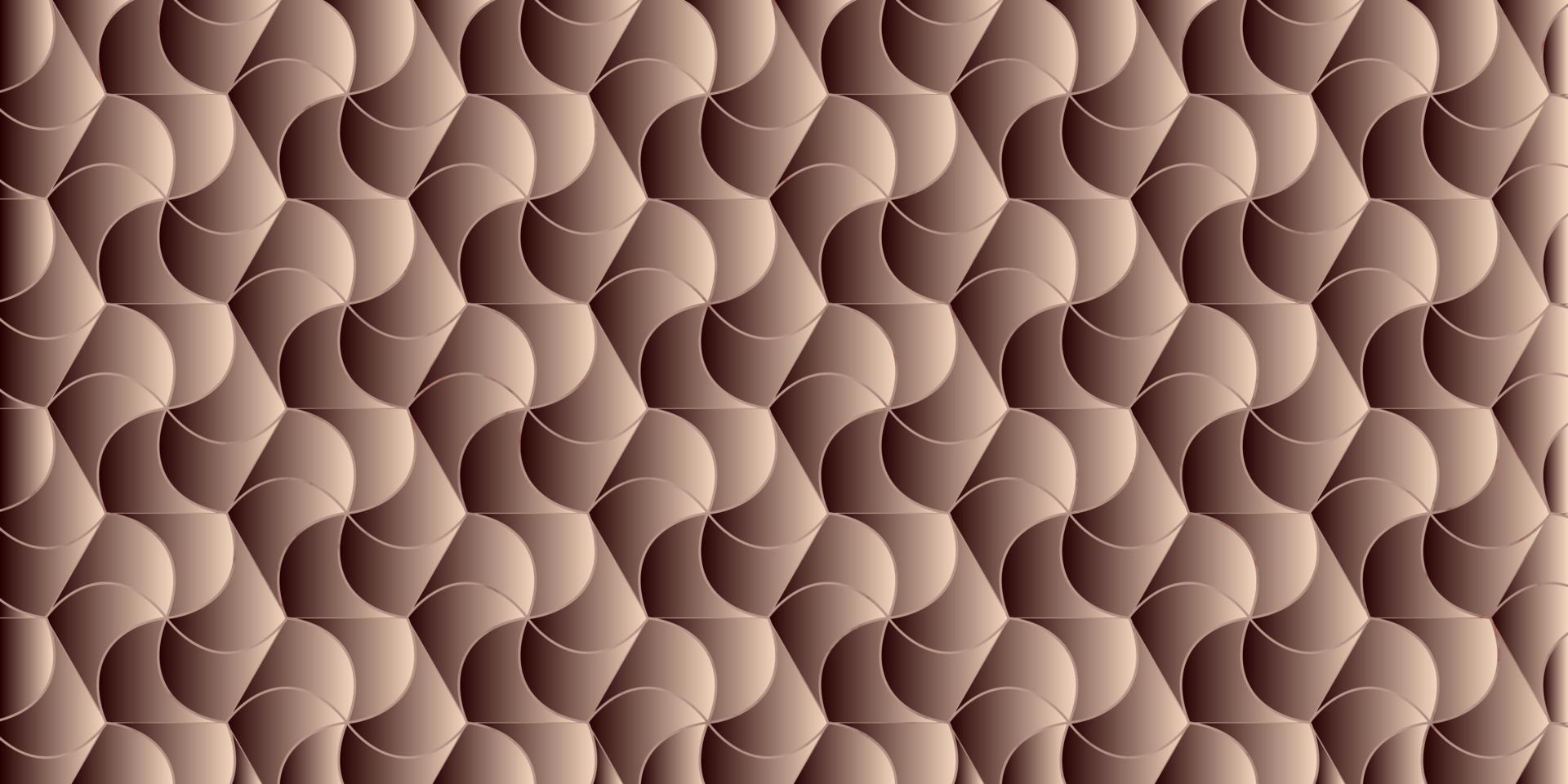 motif de fond géométrique avec forme hexagonale couleur rose vecteur
