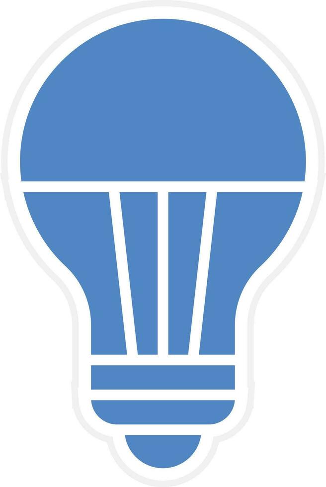 icône de vecteur de lampe led