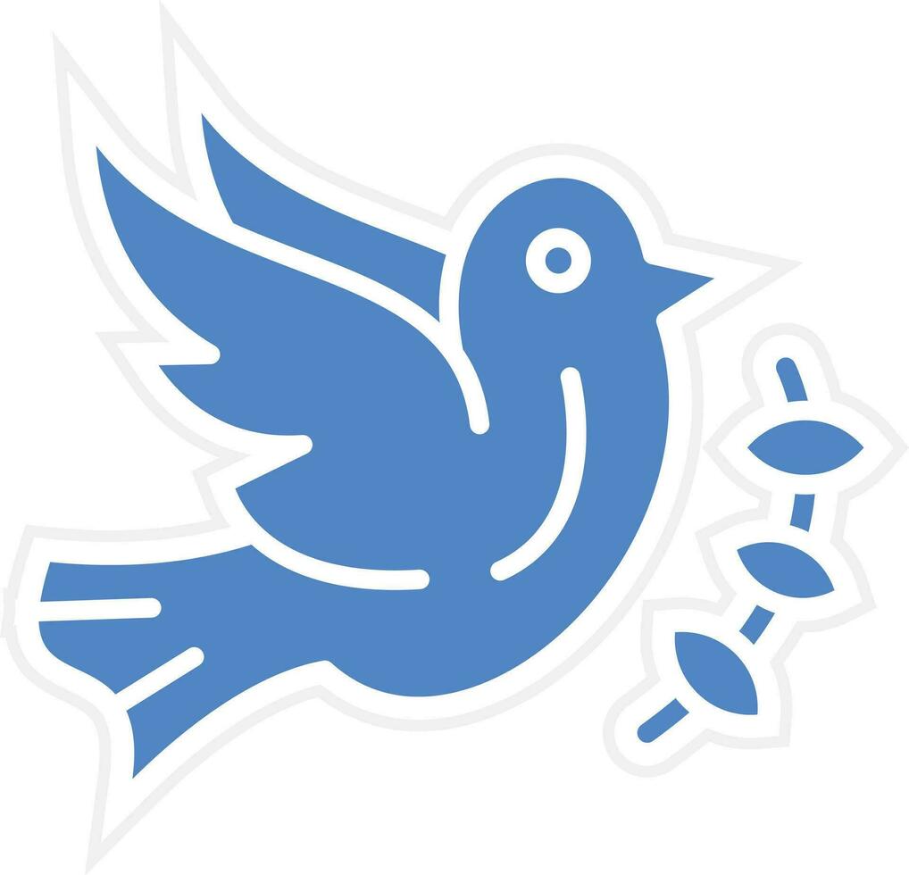 icône de vecteur de colombe