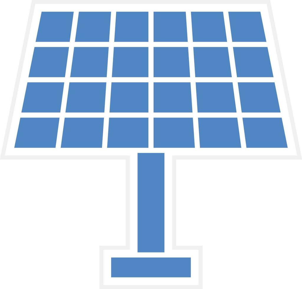 icône de vecteur de panneau solaire