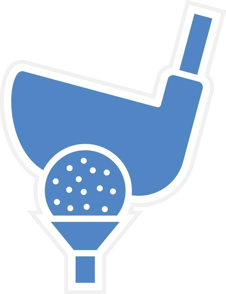icône de vecteur de golf