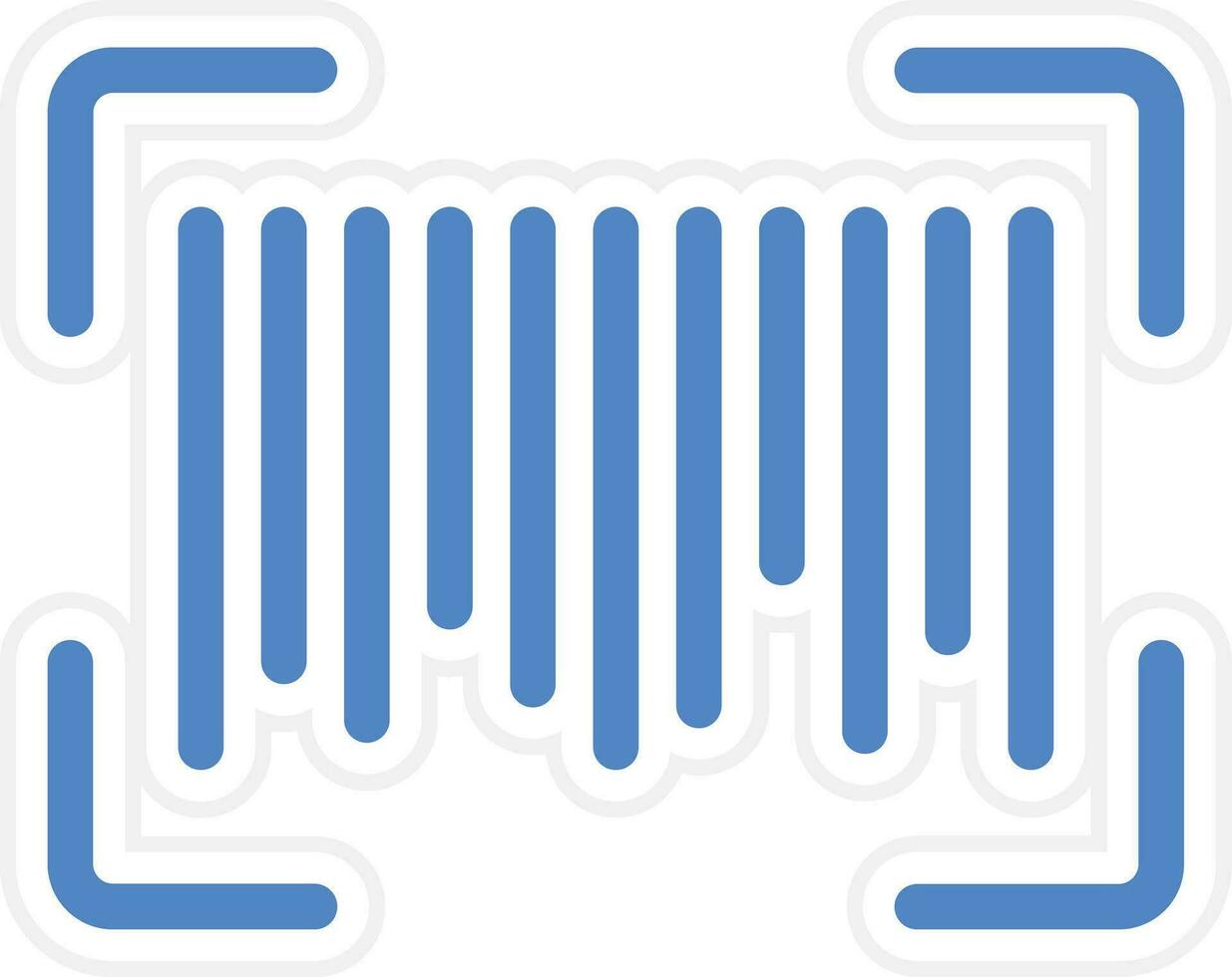 icône de vecteur de code à barres