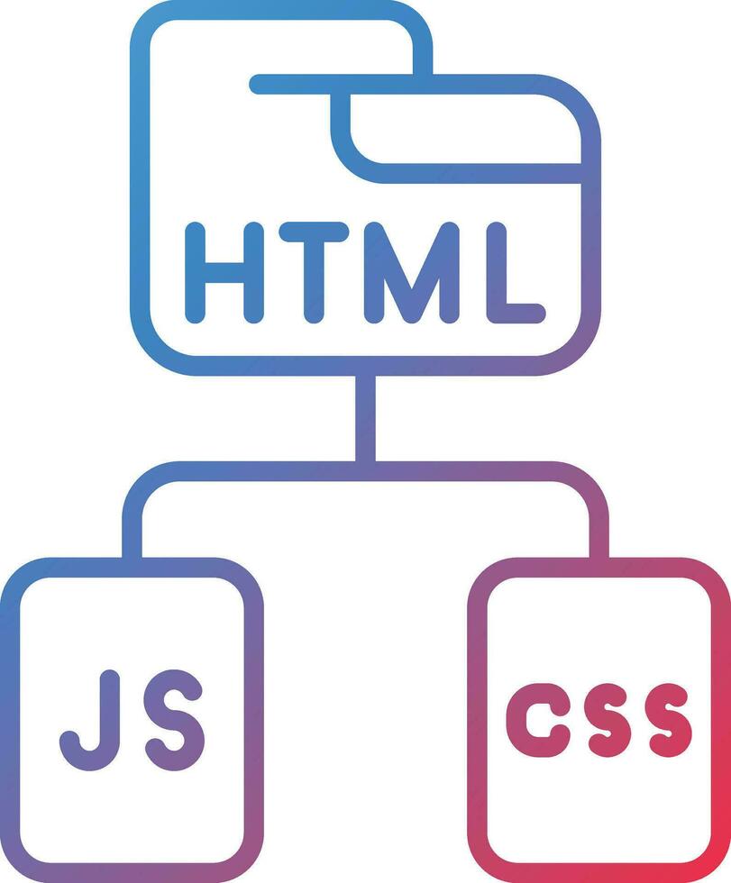 html js css vecteur icône