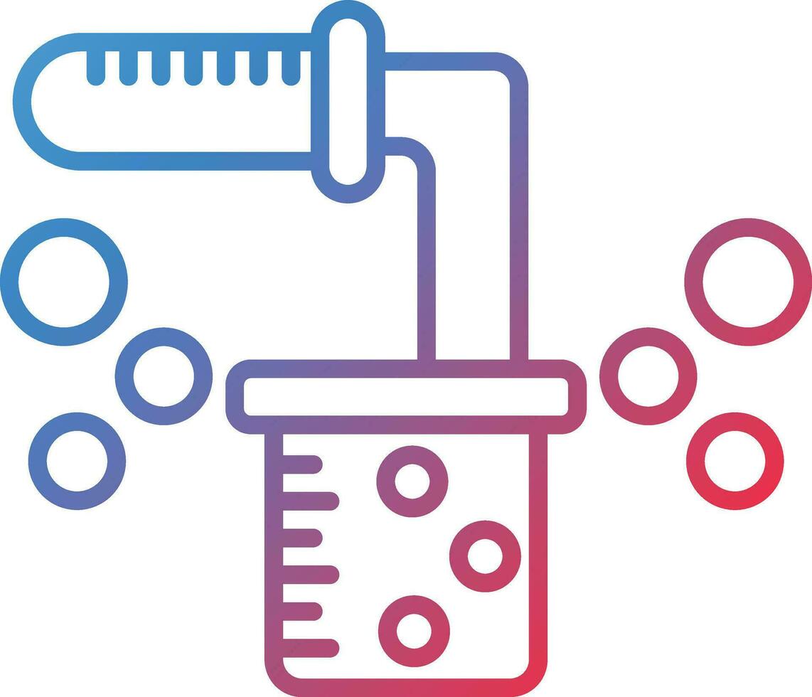 chimie expérience vecteur icône