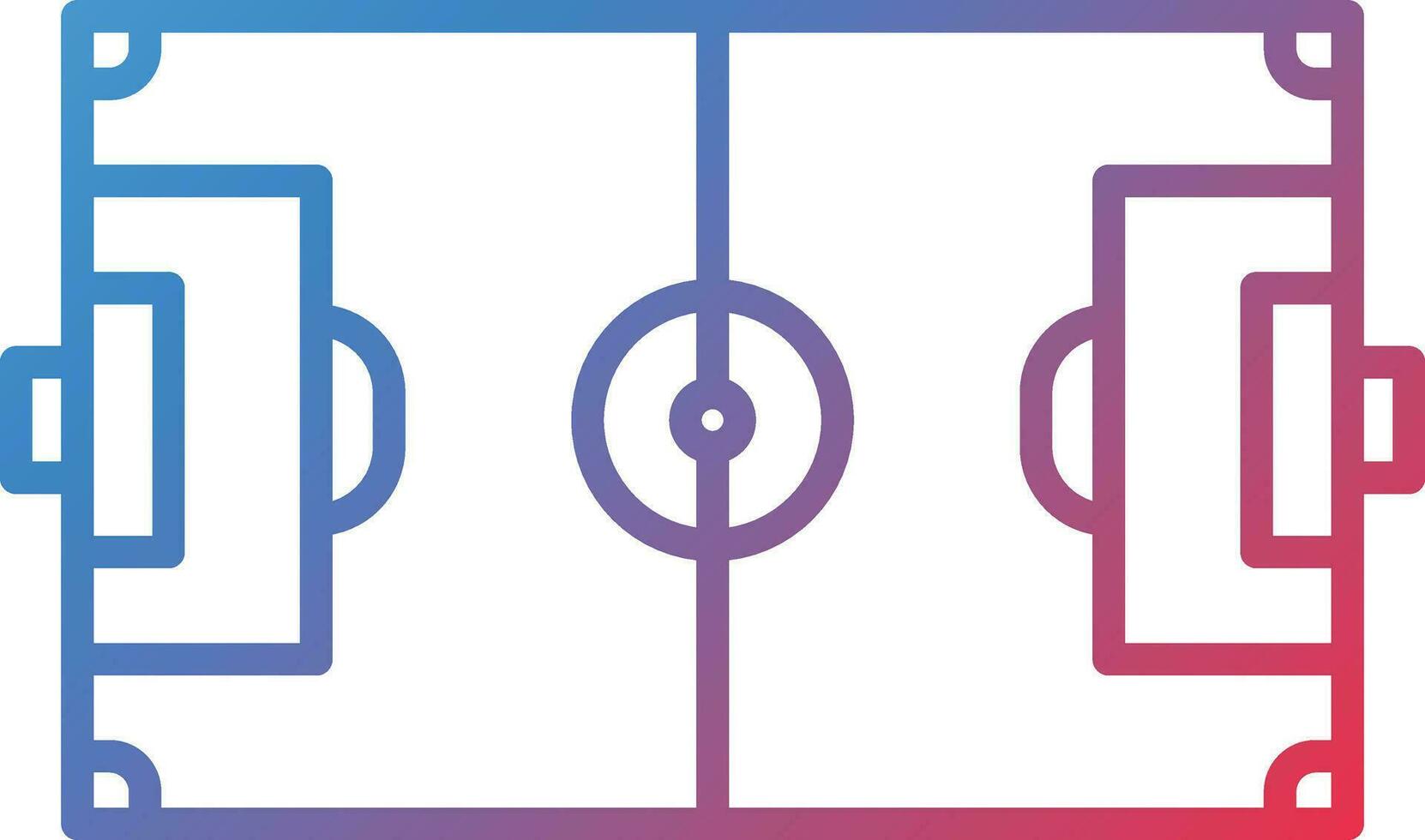icône de vecteur de terrain de football