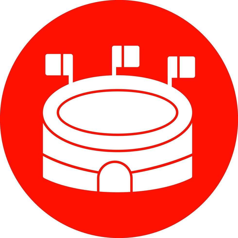 conception d'icône de vecteur de stade