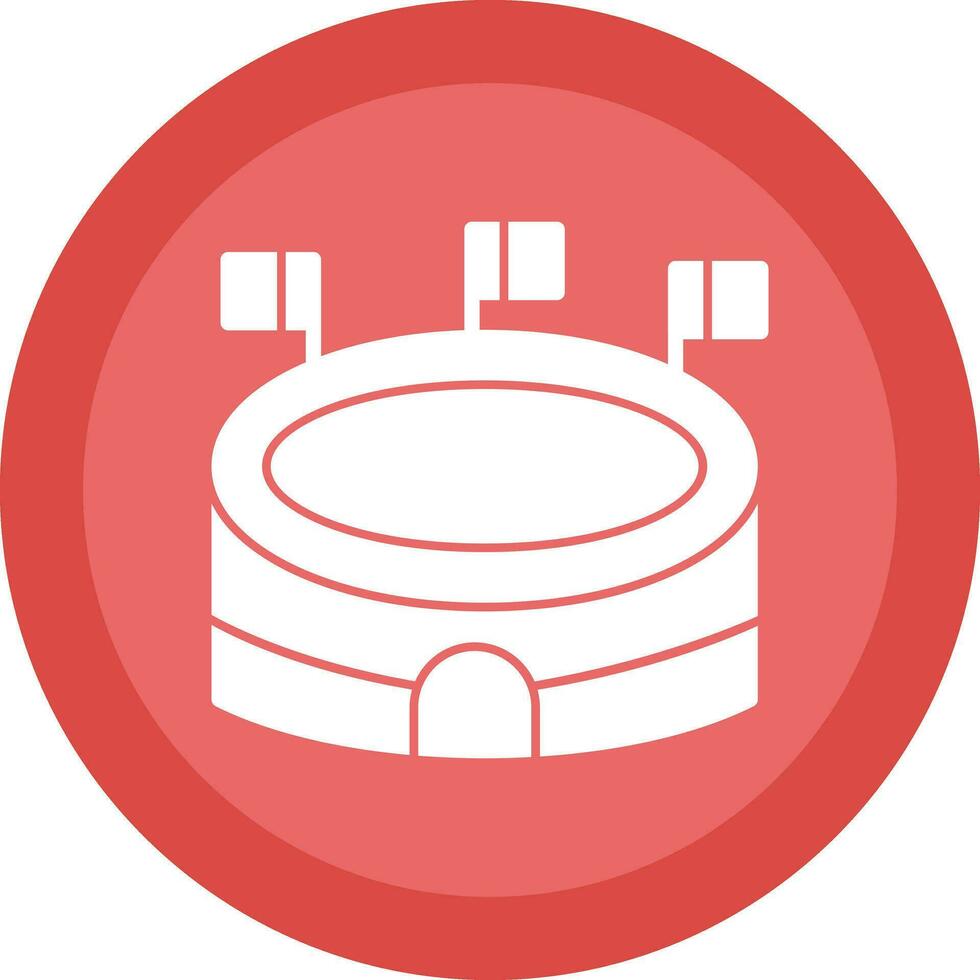conception d'icône de vecteur de stade